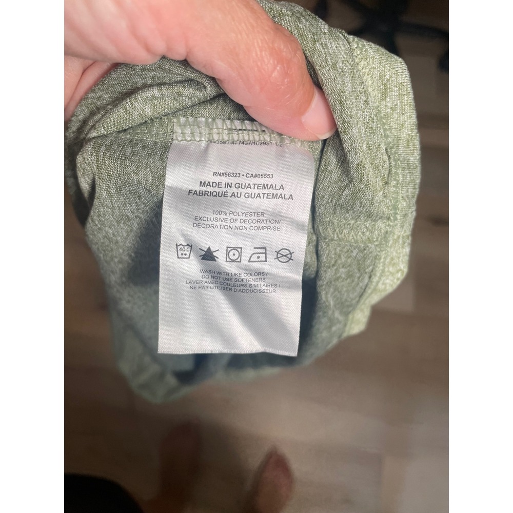 Nike Dri-FIT Tank Top Womens Small Green Heathered Sleeveless Athletic Training - Picture 3 of 8